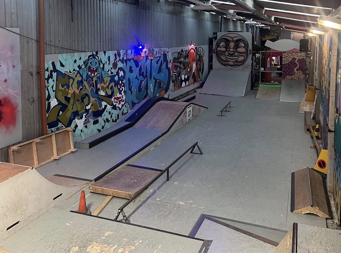 Lost projects Indoor Skatepark