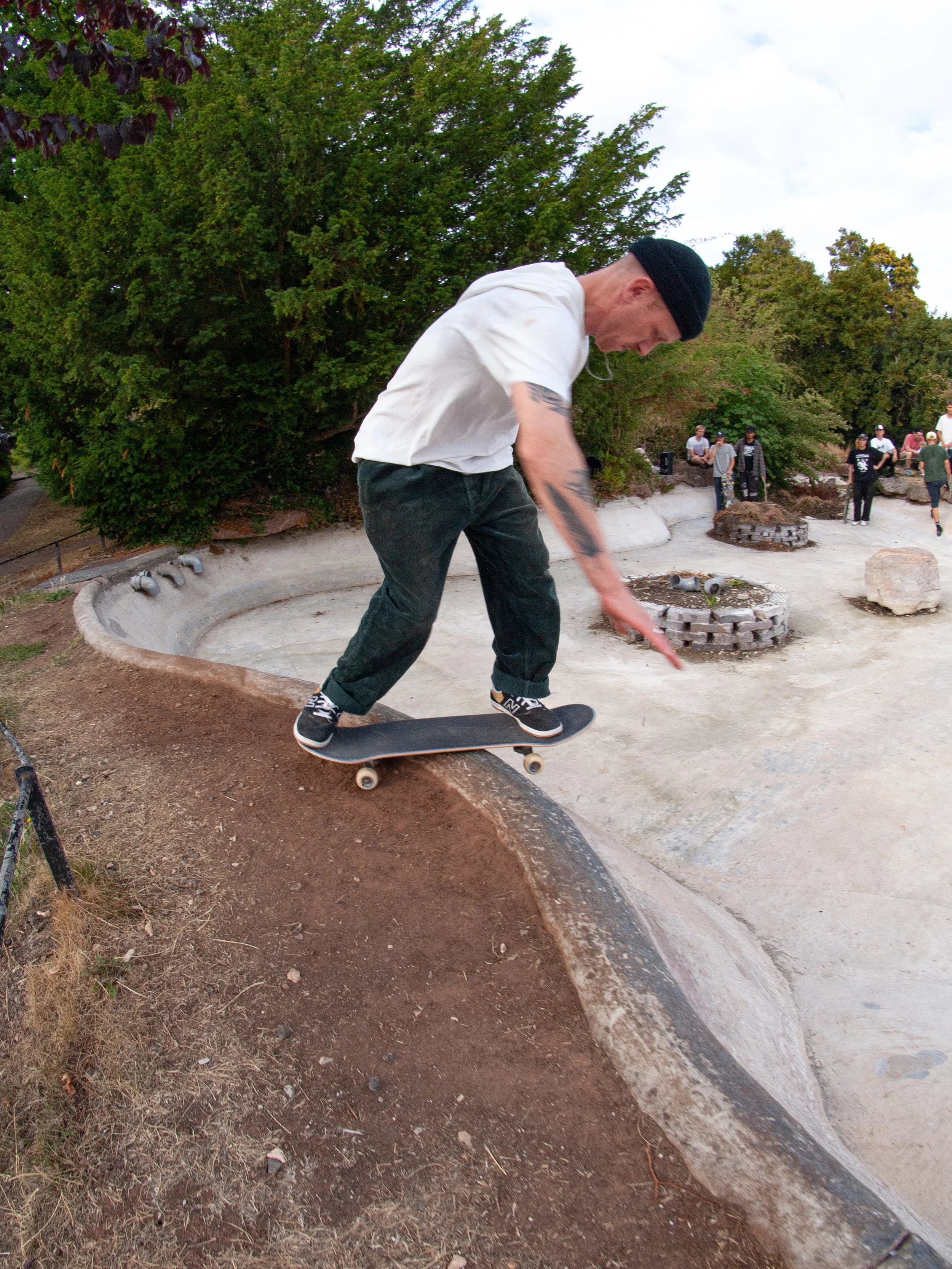 Brandon Hill pond (empty)