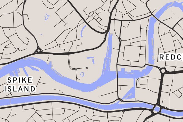Map showing the location of Millennium Square